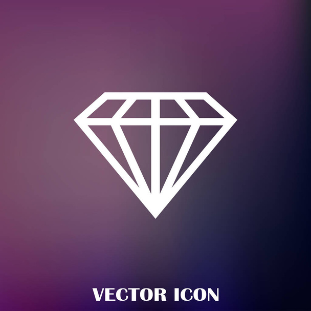 line diamond vector Icon - Vector, Image