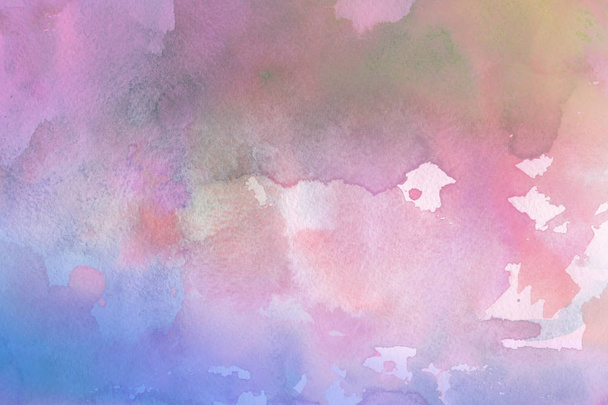 colorful watercolor paint on paper abstract background - Foto, immagini