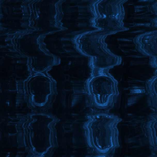 Abstrato azul tela digital glitch efeito textura
.  - Foto, Imagem