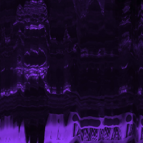 Textura de efeito de falha de tela digital violeta abstrata
.  - Foto, Imagem