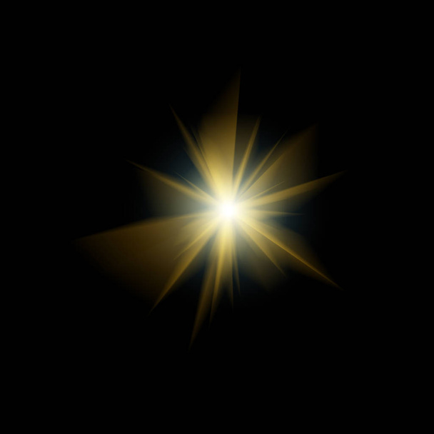 абстрактні шпалери з сяючою зіркою на темному фоні
 - Фото, зображення