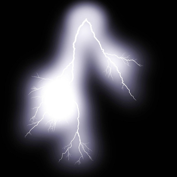 dark abstract background with lightning texture - Foto, Imagem