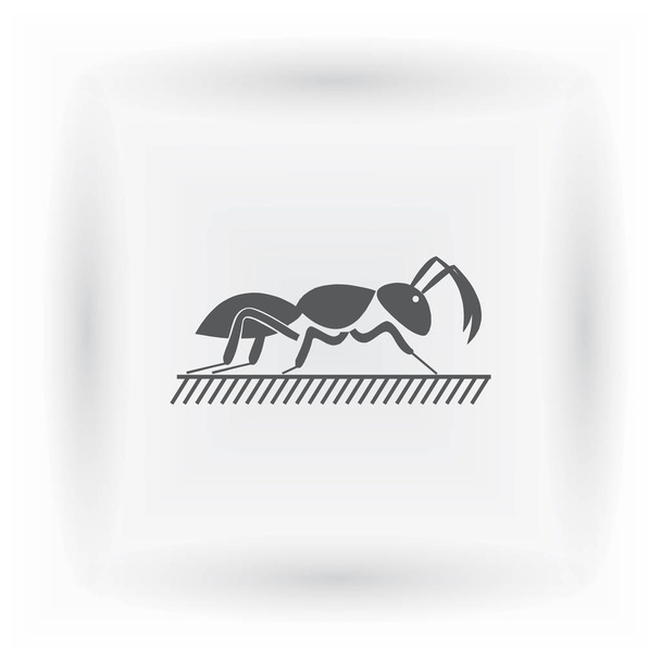значок мурашки. знак комахи
 - Вектор, зображення