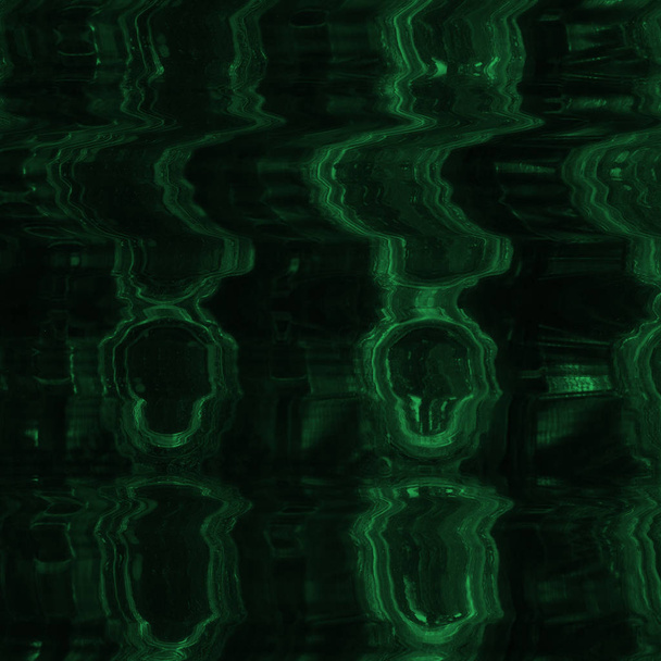 abstrakte Textur mit digitalen Screen Glitch Effekten. grün und schwarz - Foto, Bild