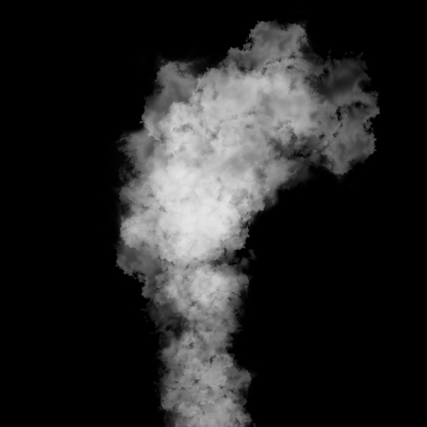 papier peint abstrait, vapeur sur fond noir
 - Photo, image