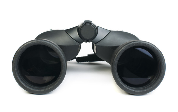 Binoculars white isolated - Photo, image