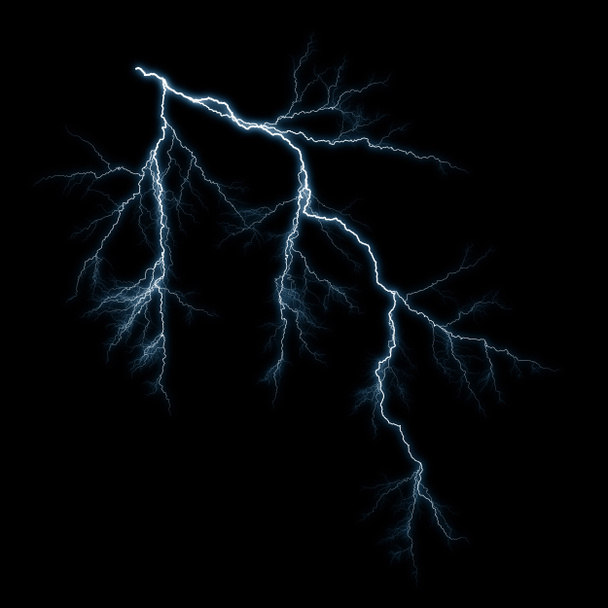 dunkler abstrakter Hintergrund mit Blitz-Textur - Foto, Bild
