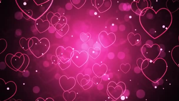 Valentines and Wedding Hearts animação de fundo adequado para transmissão, comerciais e apresentações. Ele pode ser usado em vídeos do dia dos namorados e vídeos de casamento também
. - Filmagem, Vídeo