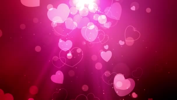 Valentines and Wedding Hearts background animation suited for broadcast, commercials and presentations. It can be used in Valentines day videos and Wedding Videos also. - Footage, Video