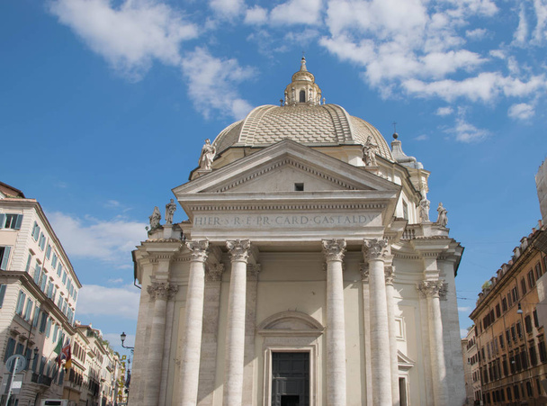 Church of Santa Maria dei Miracoli in Rome - Photo, Image