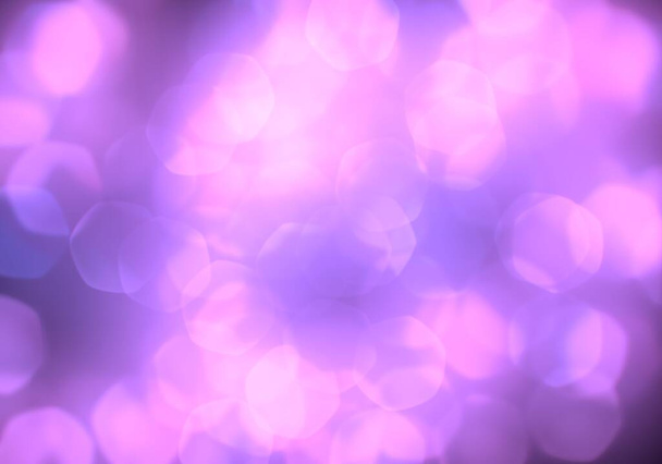 Bokeh abstract texture. Colorful. Defocused background. Blurred bright light. Circular points.  - 写真・画像