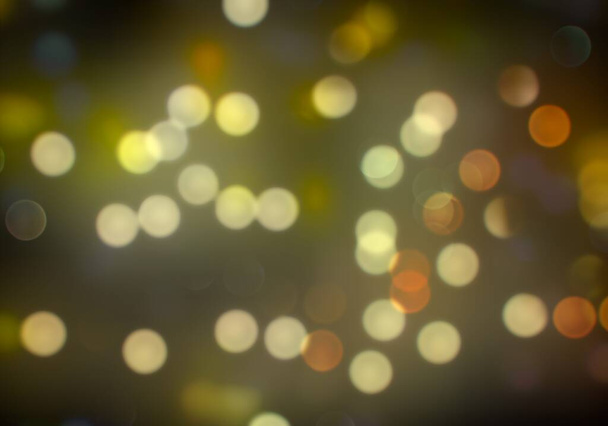 Bokeh abstract texture. Colorful. Defocused background. Blurred bright light. Circular points.  - Photo, Image