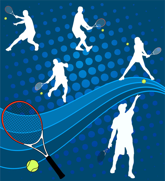 Tennis - Vektori, kuva