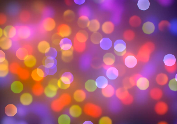 Background With Bokeh And Bright Lights. Vintage Magic Background With Color Festive background with natural bokeh and bright lights - Fotó, kép