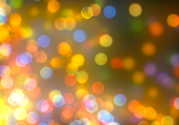Background With Bokeh And Bright Lights. Vintage Magic Background With Color Festive background with natural bokeh and bright lights - Valokuva, kuva