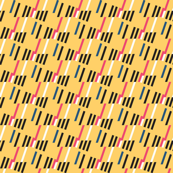 Vector seamless pattern of abstract diagonal stripes. - Vektor, obrázek