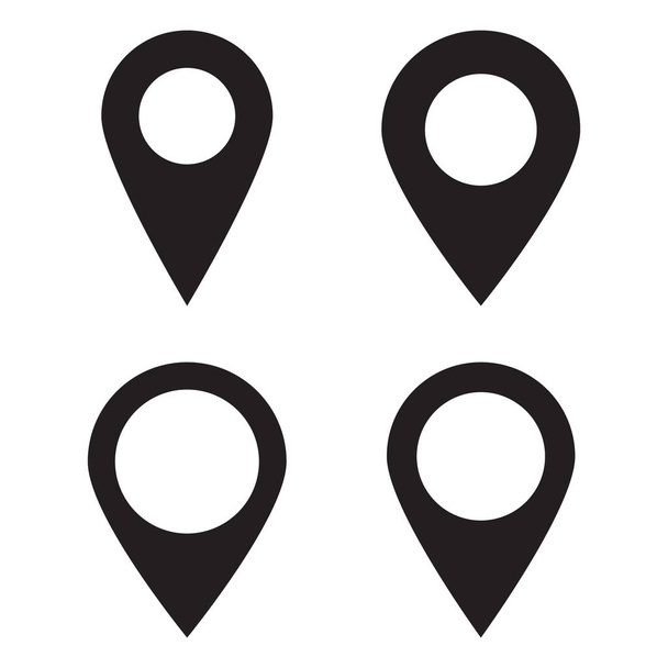 Maps pin. Location map icon. Location pin. Pin icon vector. - Vector, Image