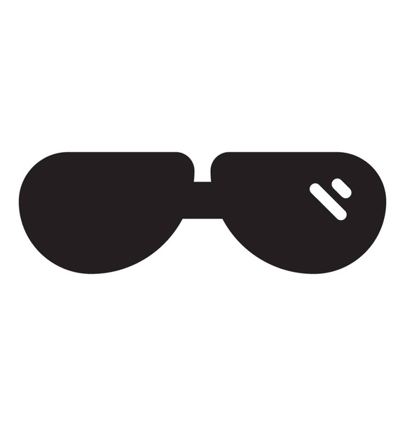 Set of eyewear goggles for eye protection from sun and beach  - Vektor, Bild