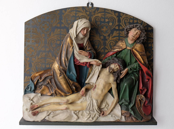 Lamentation of Christ, Convent of the Sisters of St. Cross in Gemunden, Germany  - Photo, Image
