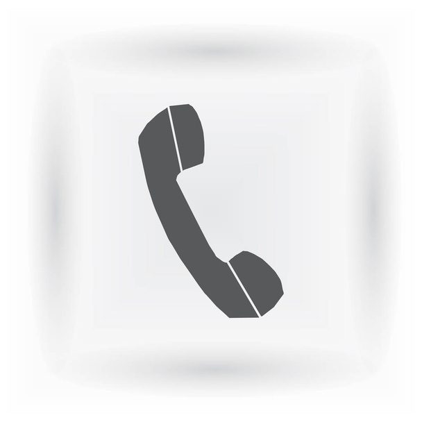Telefon Web-Vektor-Symbol - Vektor, Bild