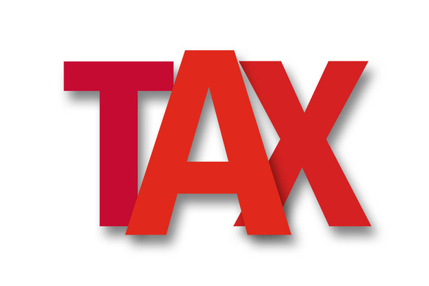 Le tasse. L'iscrizione su sfondo bianco. Affari, Finanza Contesto
 - Foto, immagini
