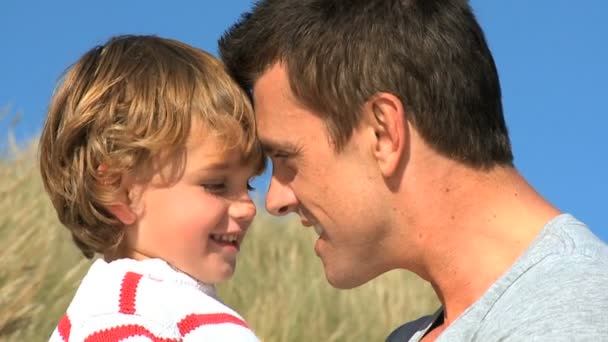 Father & Son Together - Footage, Video