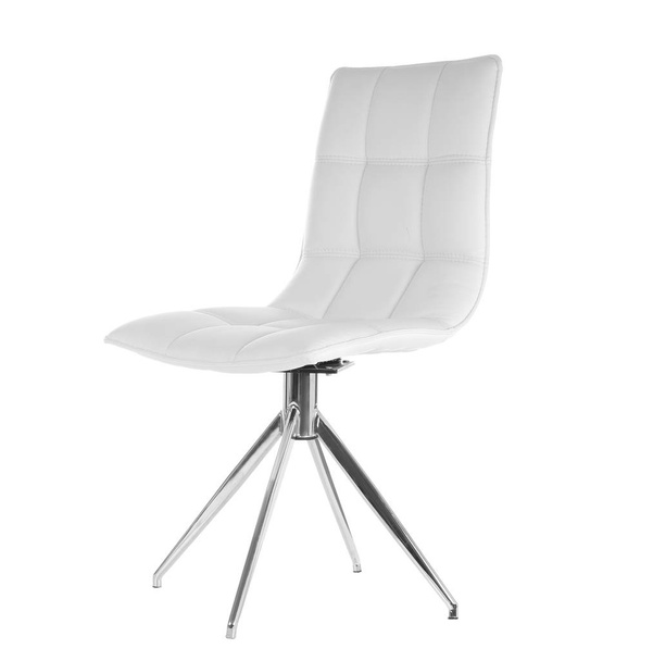 Comfortable chair on white background. Interior element - Фото, зображення