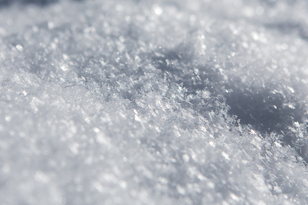 Fondo de copos de nieve blancos, patrón áspero de textura de nieve
 - Foto, Imagen