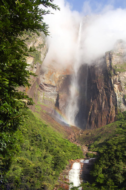 Waterval van Angel Falls - Venezuela - Foto, afbeelding