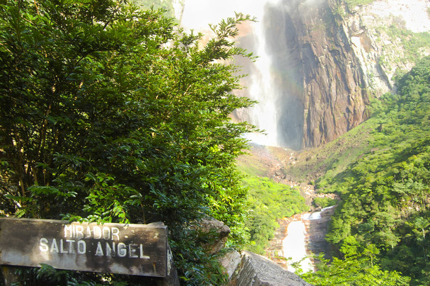 Wasserfall der Engelsfälle - venezuela - Foto, Bild