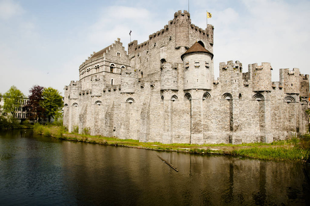 Gravensteen Castle - Γάνδη - Βέλγιο - Φωτογραφία, εικόνα