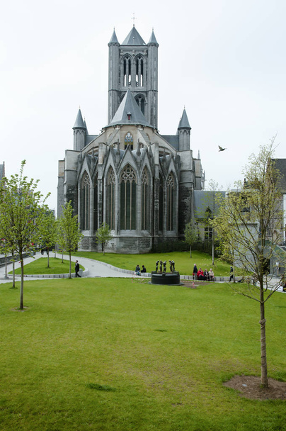 Iglesia de San Nicolás - Gante - Bélgica
 - Foto, Imagen