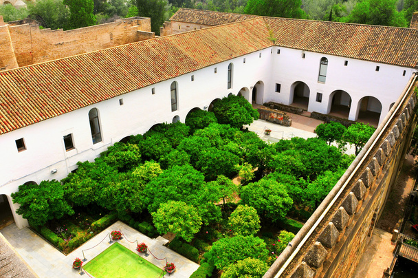 Alcázar de los Reyes Cristianos en Córdoba, España
 - Foto, Imagen