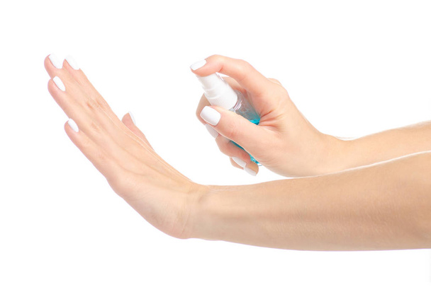 Antibacterial spray for hands antiseptic for hands - Foto, Bild
