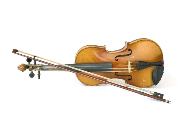 Velho violino
 - Foto, Imagem