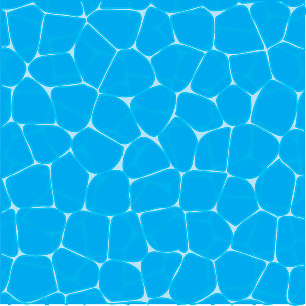 η υφή της επιφάνειας του νερού μπλε φόντο - Διάνυσμα, εικόνα