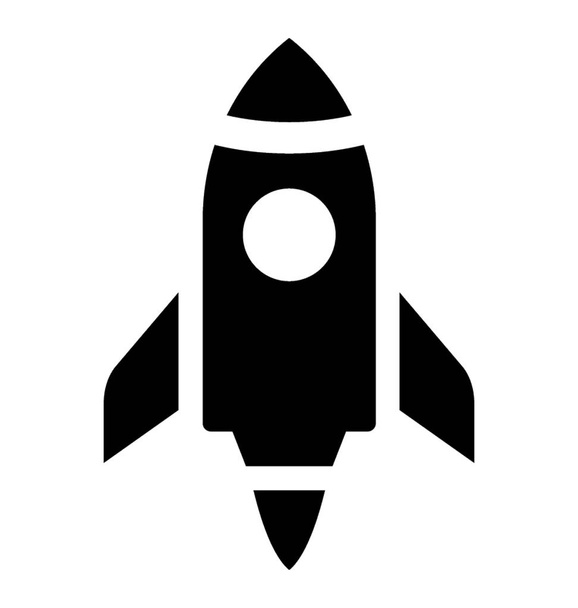 Spacecraft pour la recherche spatiale, fusée
  - Vecteur, image