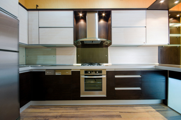 Interior of modern kitchen - Foto, Bild