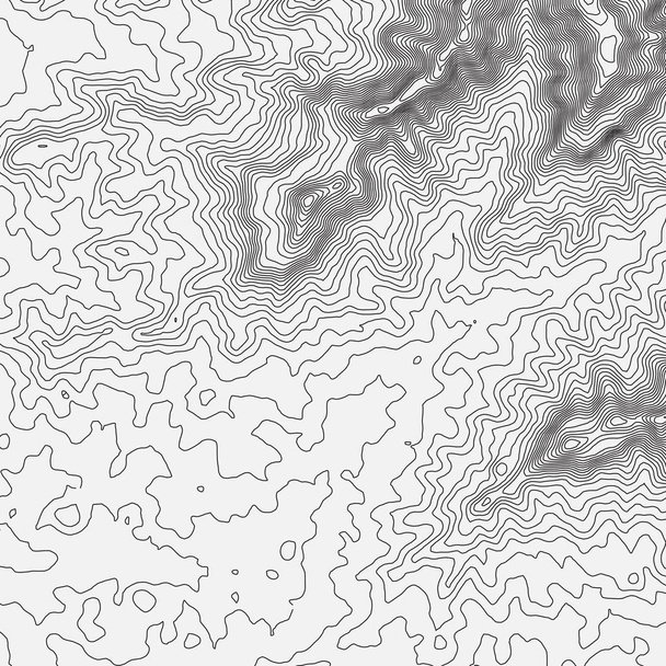 Concept de fond de carte topographique avec espace pour votre copie. Topo contour fond de carte, illustration vectorielle
 - Vecteur, image