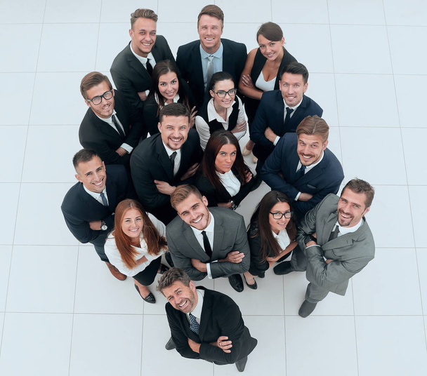 professzionális üzleti csapat mutatja sikerét - Fotó, kép