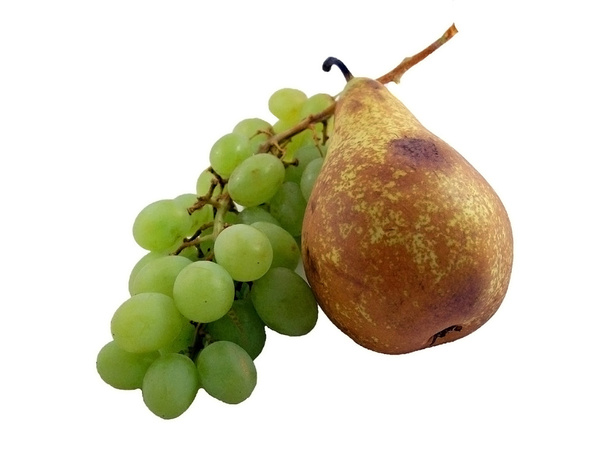 Grape and pear - Fotoğraf, Görsel