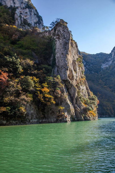 Natural reserve of the Furlo Gorge in the Marche, Italy - Photo, Image