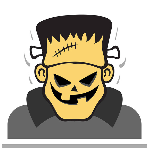 ghost, scary evil  Color Isolated Vector icon which can be easily edit or modified - Vector, Image