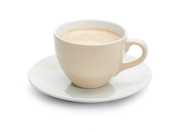 Сингл ізольований чашку кави - Фото, зображення
