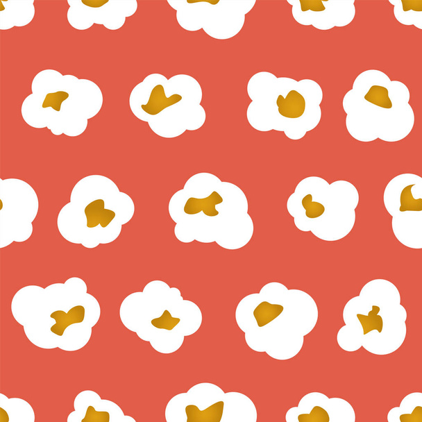 Popcorn seamless pattern - Vector, Image