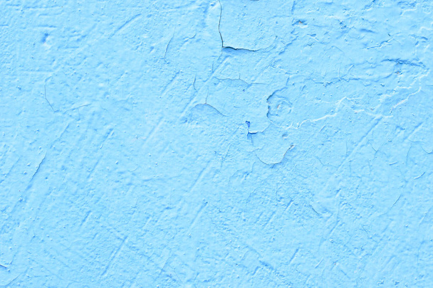 Ciment peint vieux fond mural, texture de couleur pastel bleu bébé
 - Photo, image