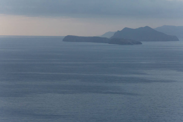 Εναέρια ελικόπτερο βολή από τα νησιά της Μάγχης - Φωτογραφία, εικόνα