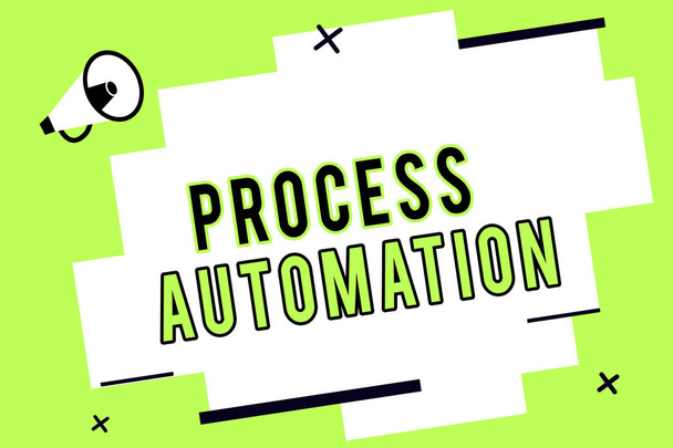 Textverarbeitung Prozessautomatisierung. Geschäftskonzept für Transformationsroboter zur Vermeidung von Redundanz - Foto, Bild