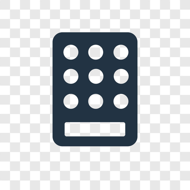 Icono de vector de teclado aislado sobre fondo transparente, concepto de logotipo de transparencia de teclado
 - Vector, imagen
