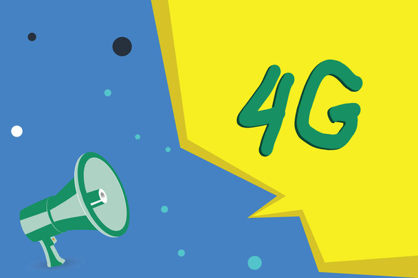 Почерк написания текста 4G. Концепция означает стандарт мобильной связи беспроводной доступ в Интернет на более высокой скорости
 - Фото, изображение